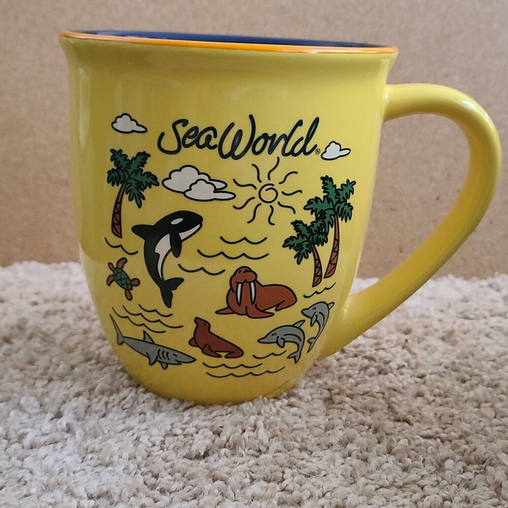 Sea World Yellow Adventure Park Coffee Mug